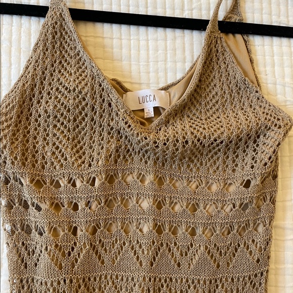 Crochet midi dress - Picture 4 of 5